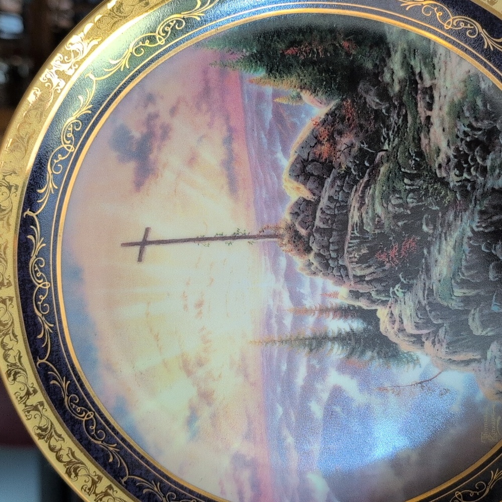 Thomas Kinkade plate